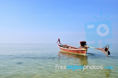 Longtail Boat Stock Photo