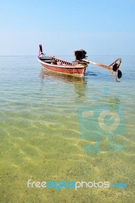 Longtail Boat Stock Photo