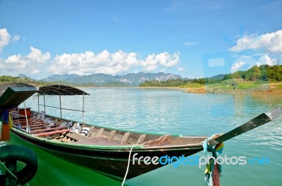 Longtail Boat For Travel Stock Photo