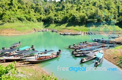 Longtail Boat For Travel Tourism Stock Photo