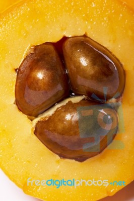 Loquat Fruit Stock Photo