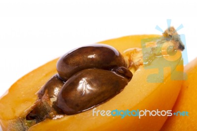 Loquat Fruit Stock Photo