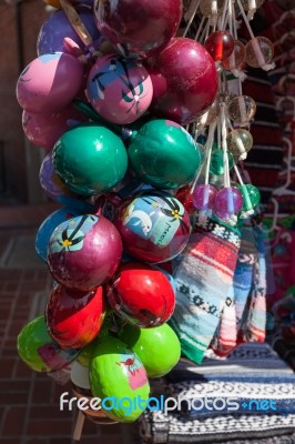 Los Angeles, California/usa - August 10 : Olvera Street Market I… Stock Photo