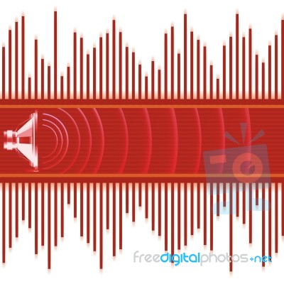 Loudspeaker Music Stock Image