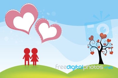 Love Concept Background Stock Image