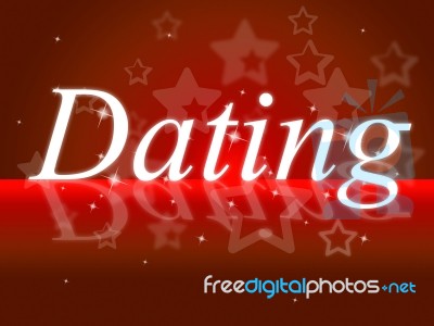 Love Dating Represents Compassionate Adoration And Fondness Stock Image