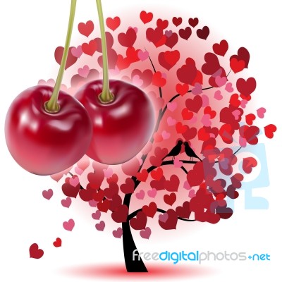 Love Fruit Stock Image