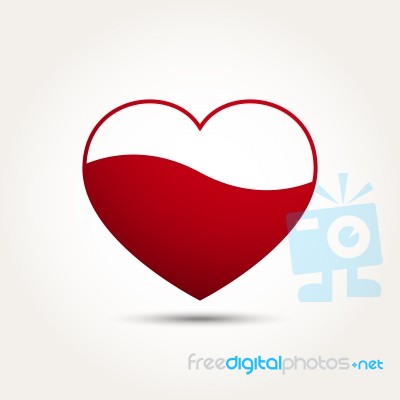  Love Heart Fullfill Stock Image