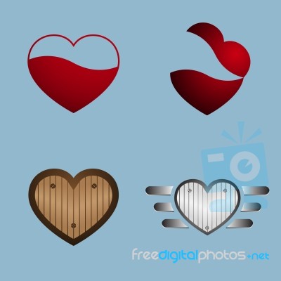 Love Icon Stock Image