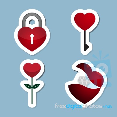 Love Icon Stock Image