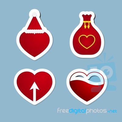 Love Icon Set Stock Image