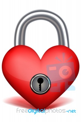 Love Lock Stock Image