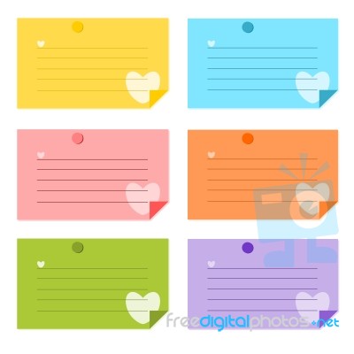 Love Memo Stock Image