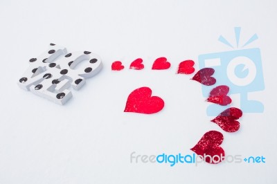 Love On Valentine's Day Stock Photo