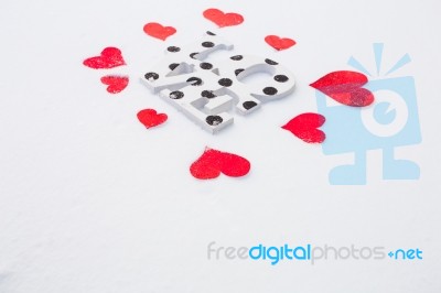 Love On Valentine's Day Stock Photo