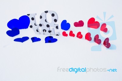 Love On Valentine's Day Stock Photo