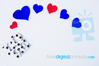 Love On Valentine's Day Stock Photo