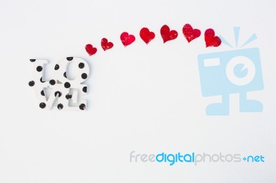 Love On Valentine's Day Stock Photo