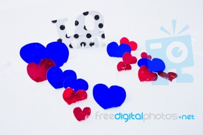 Love On Valentine's Day Stock Photo