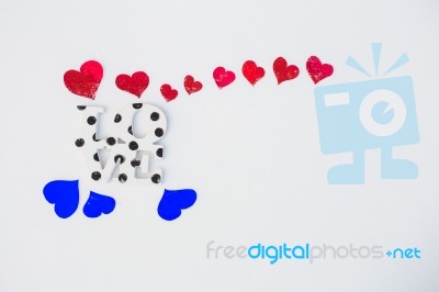 Love On Valentine's Day Stock Photo