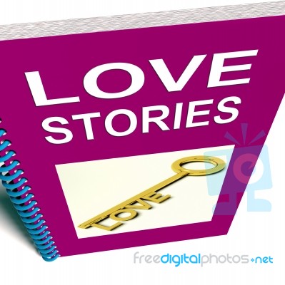 Love Stories Book Gives Tales Of Romantic And Loving Feelings Stock Image