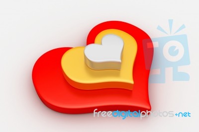 Love Symbol, Valentine Concept Stock Image