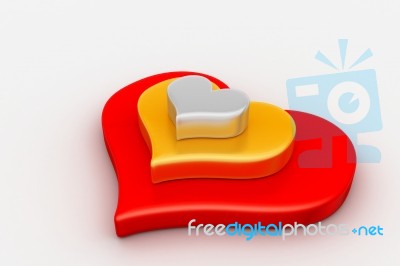 Love Symbol, Valentine Concept Stock Image