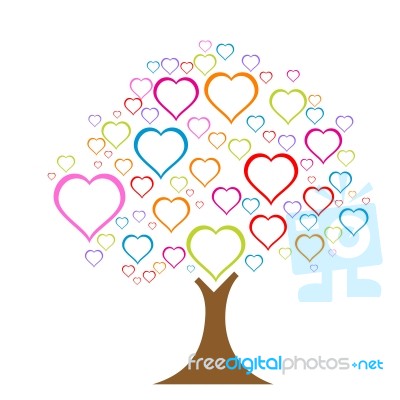 Love Tree Stock Image