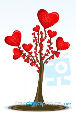 Love Tree Stock Image