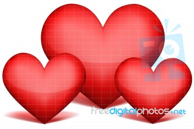 Lovely Heart Stock Image