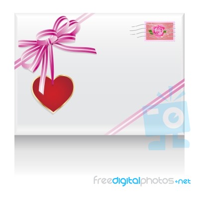 Lovers Mail Stock Image