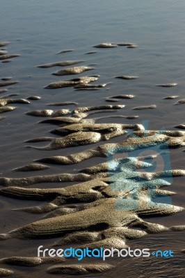 Low Tide Stock Photo