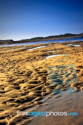 Low Tide Stock Photo