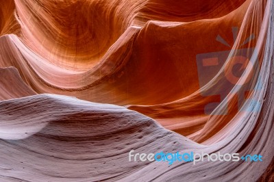 Lower Antelope Canyon Stock Photo