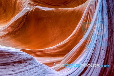 Lower Antelope Canyon Stock Photo