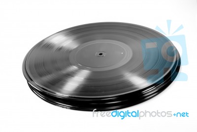 Lp Record Stock Photo