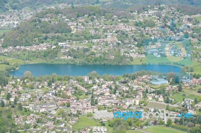 Lugano, Switzerland Stock Photo