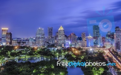 Lumpinee Park Stock Photo