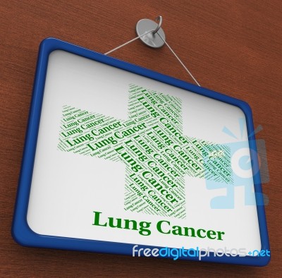 Lung Cancer Indicates Malignant Growth And Ailment Stock Image