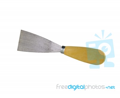 Lute Trowel Tool Stock Photo