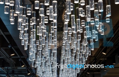 Luxury Lighting Decorated Stock Photo