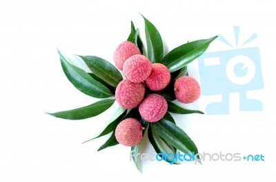 Lychee Stock Image