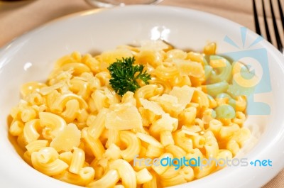 Mac And Cheese Stock Photo