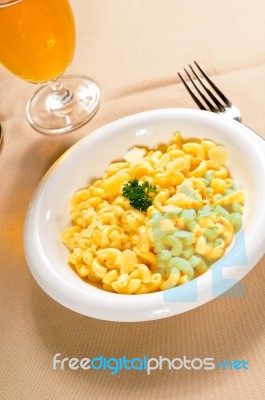 Mac And Cheese Stock Photo