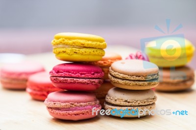 Macaron Stock Photo