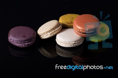 Macaron Or Gerber Stock Photo