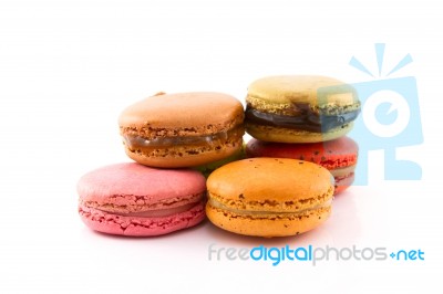 Macaroons Stock Photo