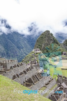 Machu Picchu Stock Photo