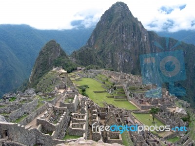 Machu Picchu, Peru Stock Photo