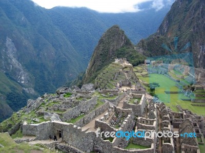 Machu Picchu, Peru Stock Photo